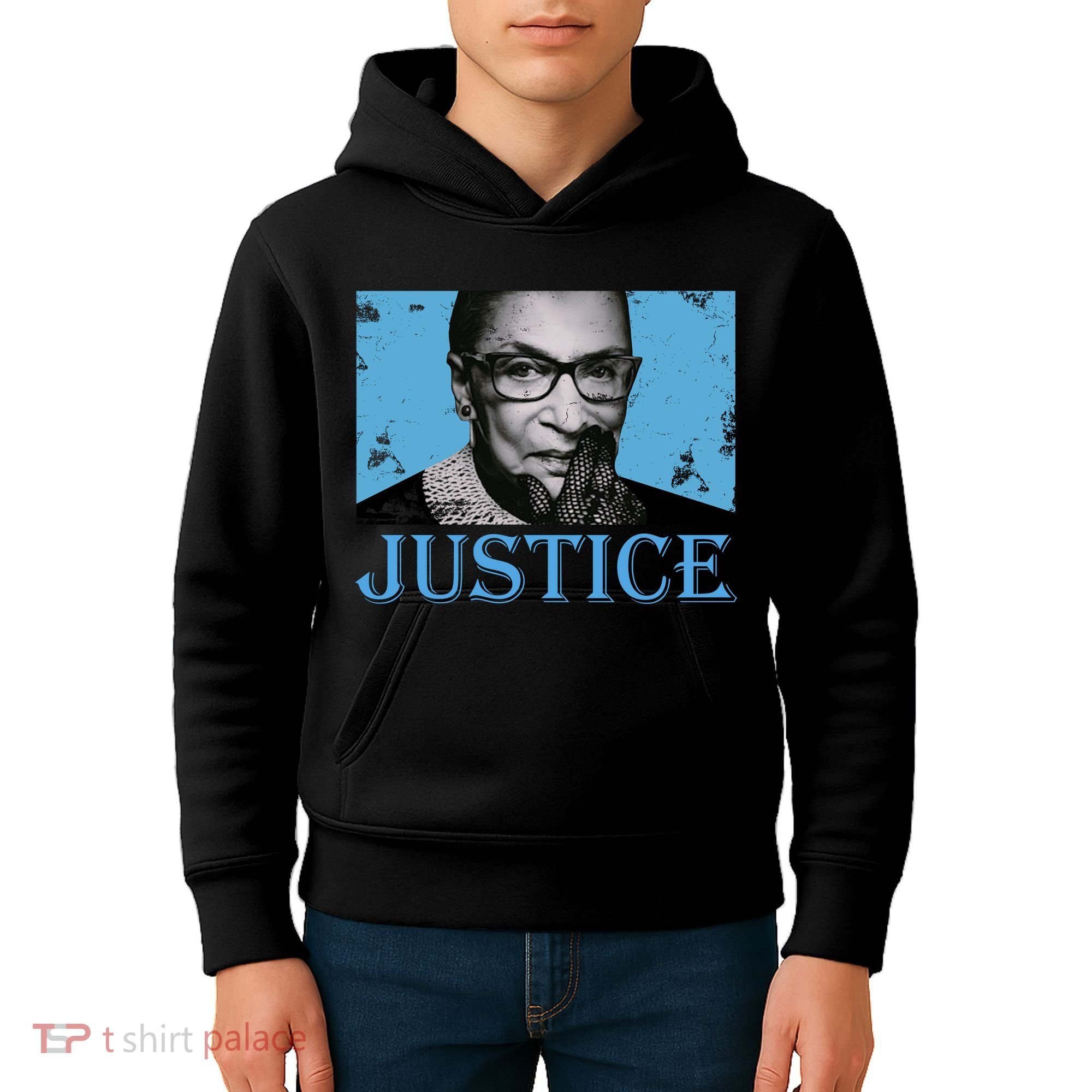 Notorious RBG Justice Kids Hoodie