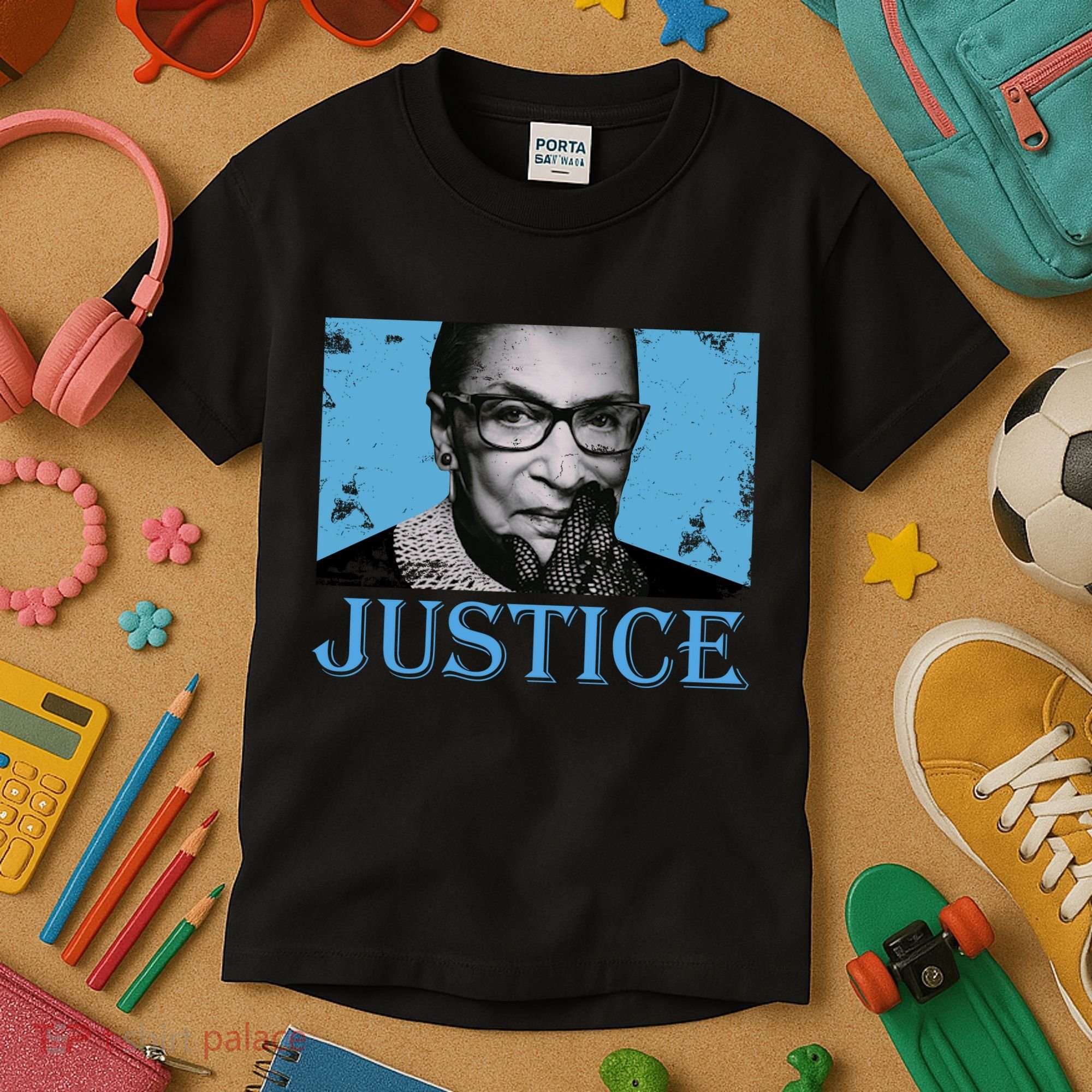 Notorious RBG Justice Kids T-Shirt