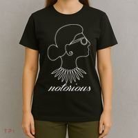 Notorious RBG Line Portrait Ruth Bader Ginsburg T-Shirt thumb 4