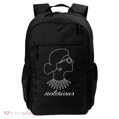 Notorious RBG Line Portrait Ruth Bader Ginsburg Backpack