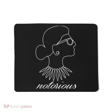 Notorious RBG Line Portrait Ruth Bader Ginsburg Mousepad
