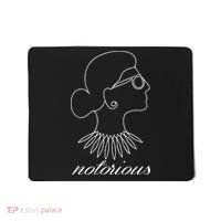 Notorious RBG Line Portrait Ruth Bader Ginsburg Mousepad thumb 0