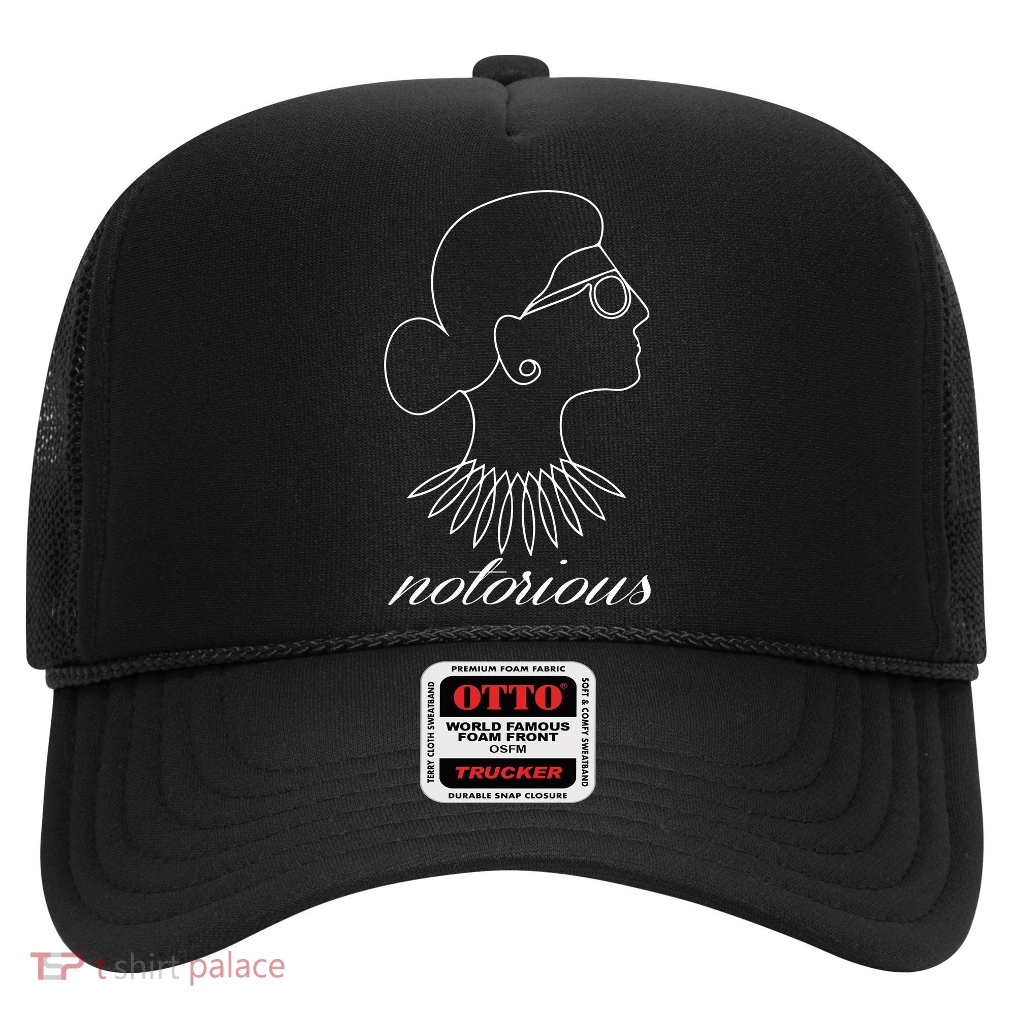 Notorious RBG Line Portrait Ruth Bader Ginsburg Hat
