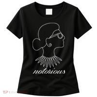 Notorious RBG Line Portrait Ruth Bader Ginsburg Women's T-Shirt thumb 0