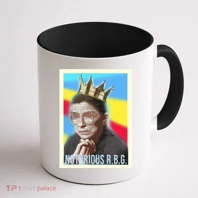 Notorious RBG R.B.G Coffee Mug back