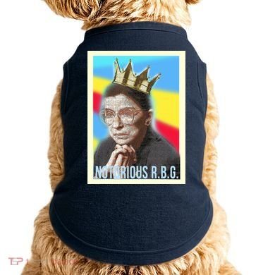 Notorious RBG R.B.G Doggie Tank