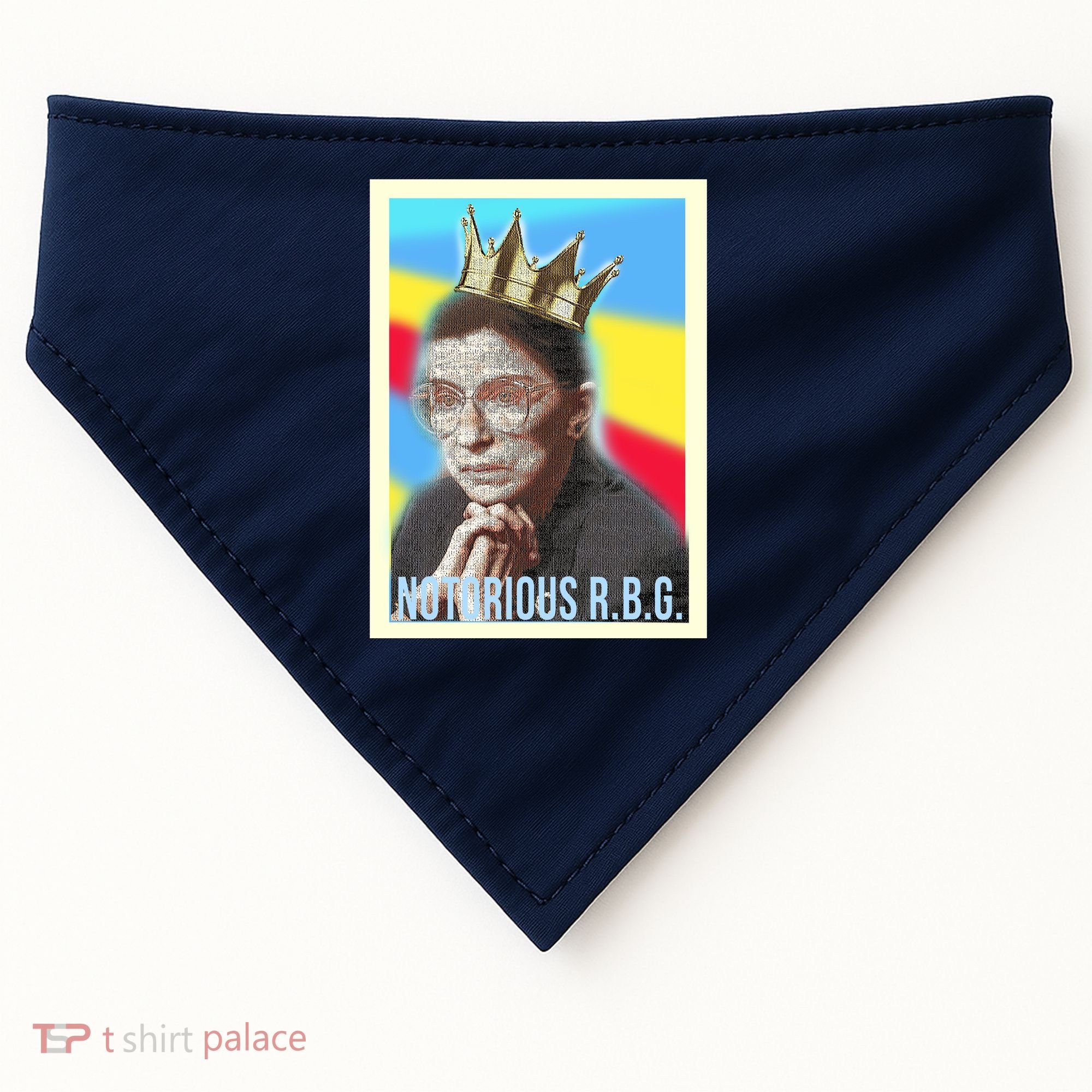 Notorious RBG R.B.G USA-Made Doggie Bandana