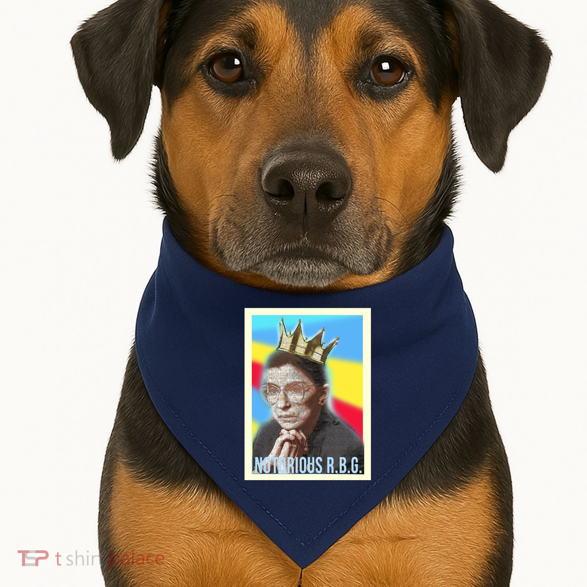 Notorious RBG R.B.G USA-Made Doggie Bandana