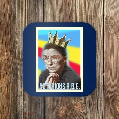 Notorious RBG R.B.G Coaster