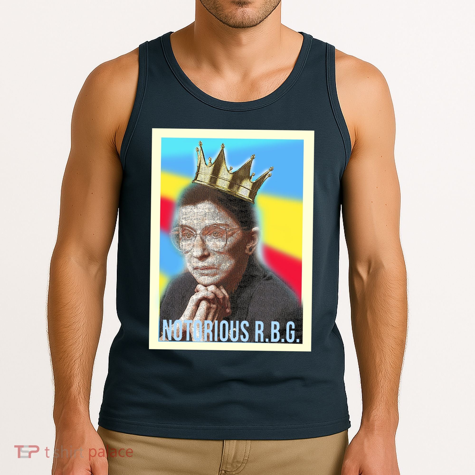 Notorious RBG R.B.G Tank Top
