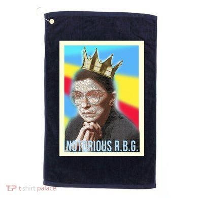 Notorious RBG R.B.G Golf Towel
