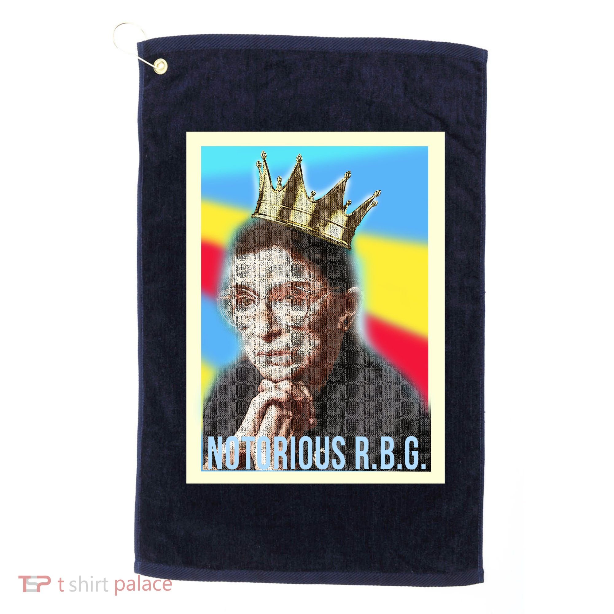 Notorious RBG R.B.G Golf Towel