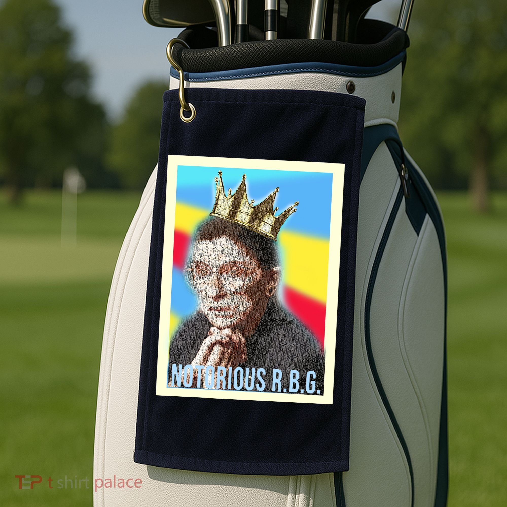 Notorious RBG R.B.G Golf Towel