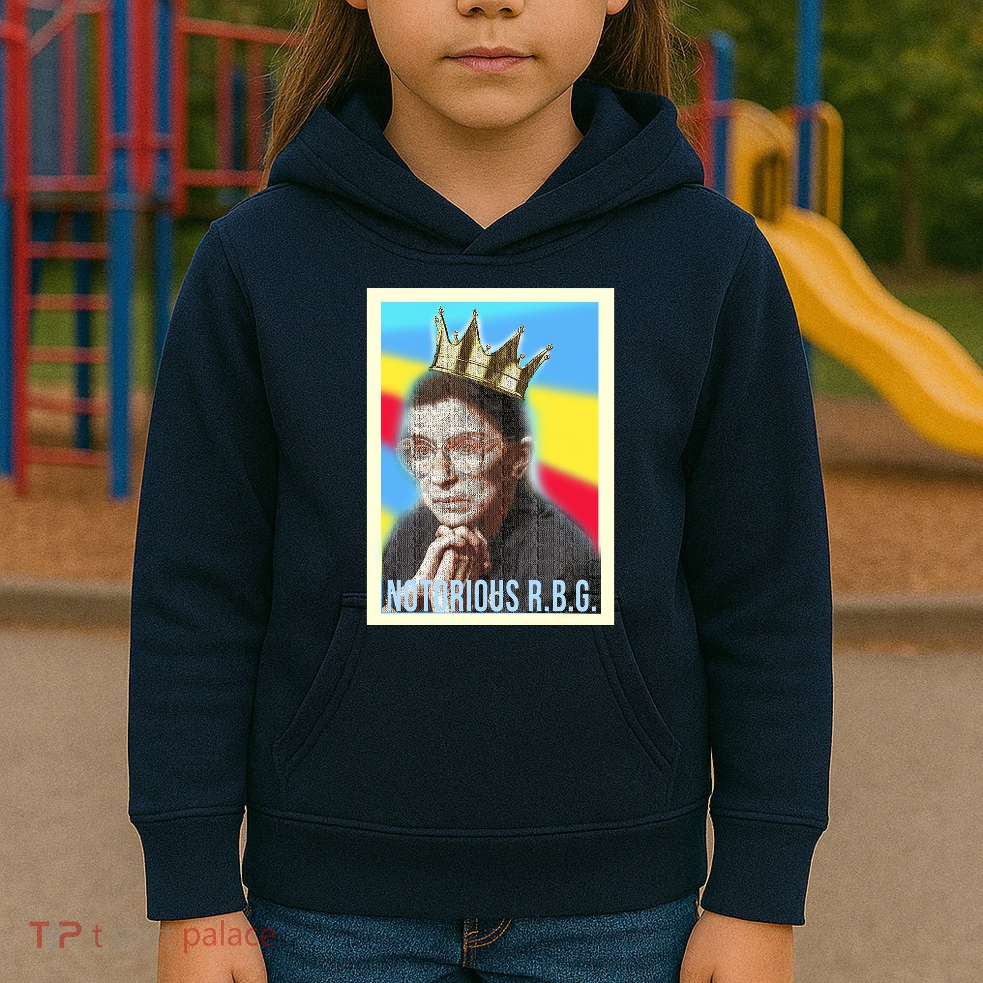 Notorious RBG R.B.G Kids Hoodie