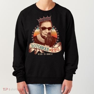 Notorious RBG Ready To Dissent Ruth Bader Ginsburg Women's Sweatshirt