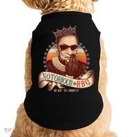 Notorious RBG Ready To Dissent Ruth Bader Ginsburg Doggie Tank thumb 0