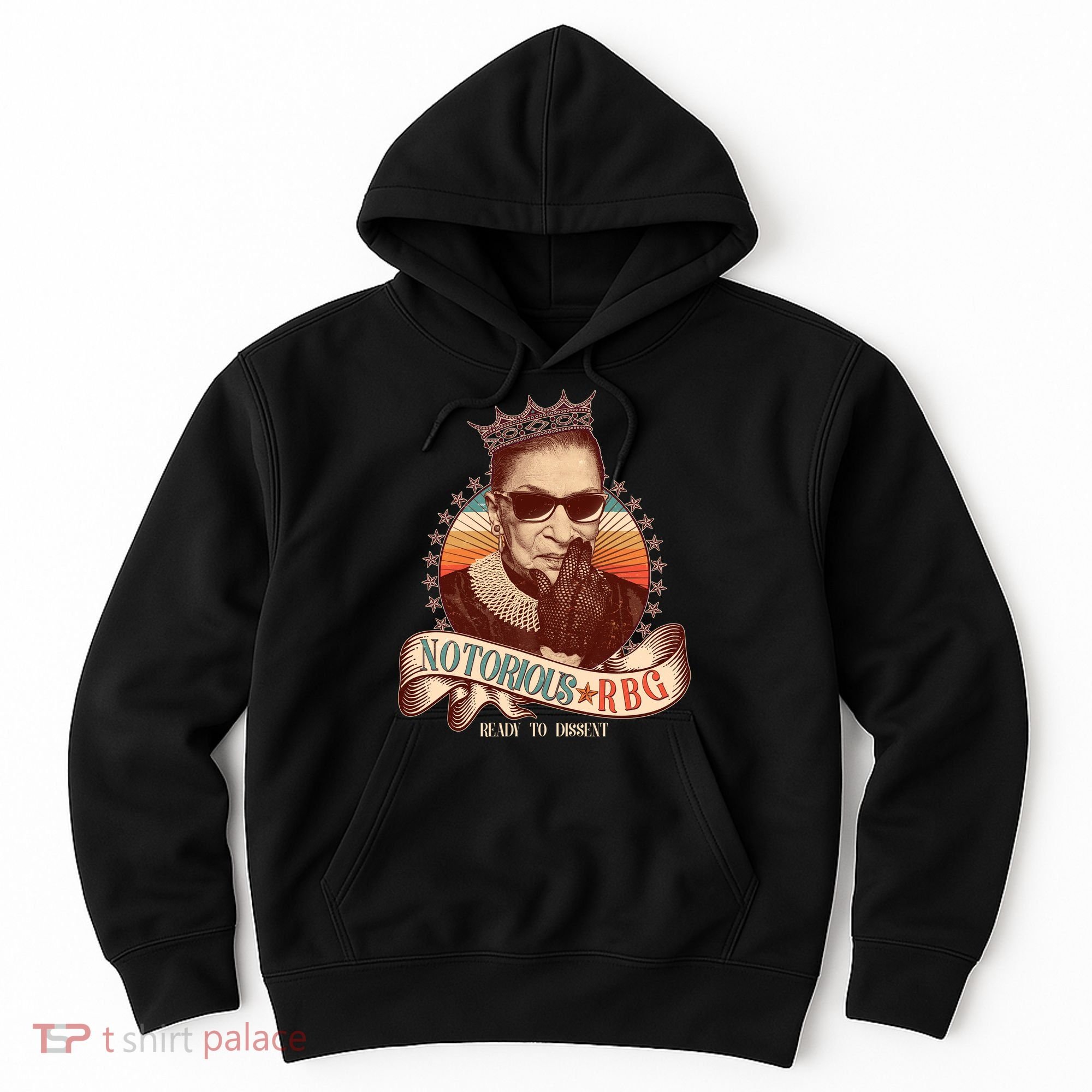 Notorious RBG Ready To Dissent Ruth Bader Ginsburg Hoodie