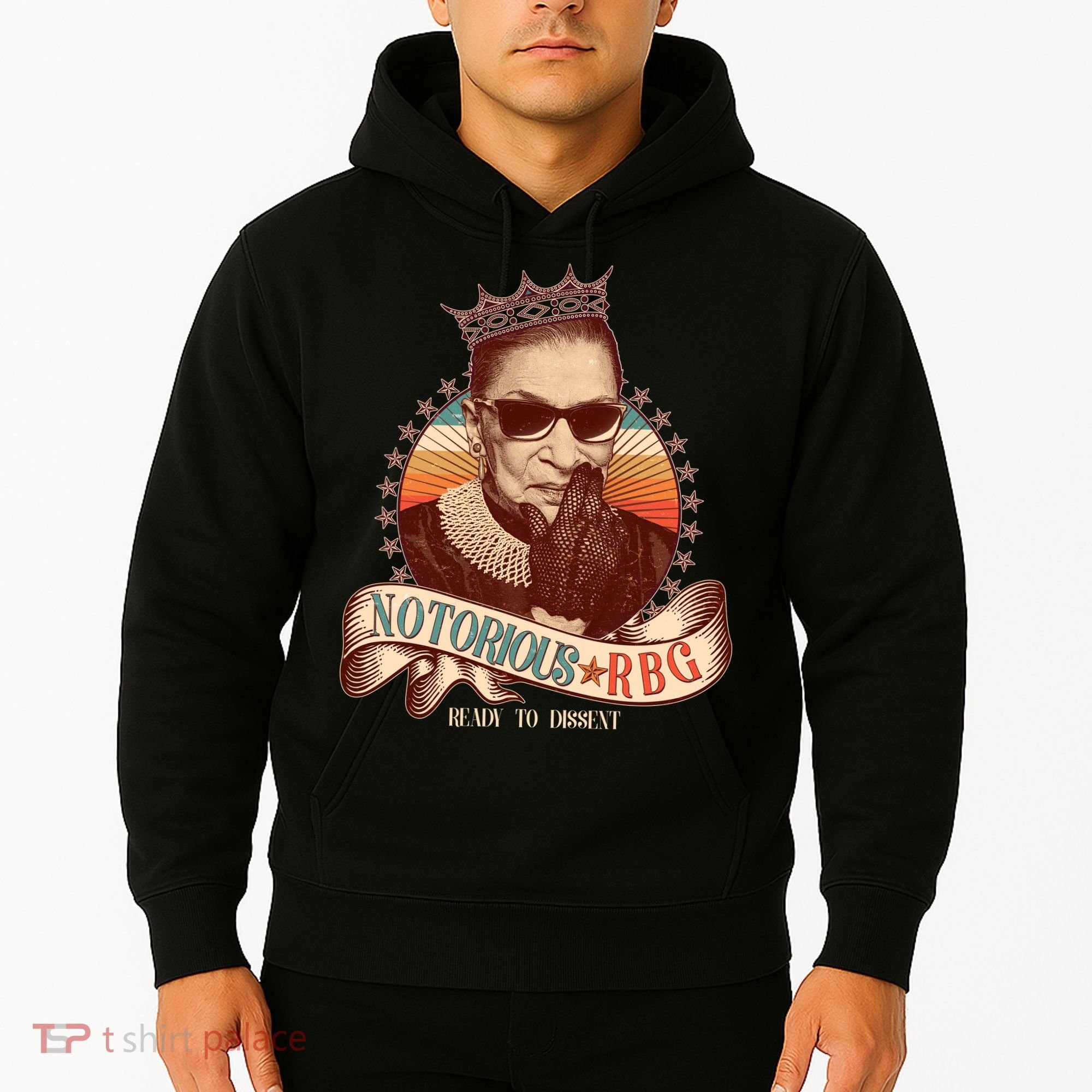 Notorious RBG Ready To Dissent Ruth Bader Ginsburg Hoodie