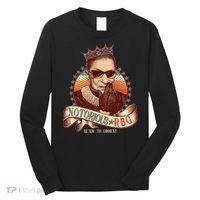 Notorious RBG Ready To Dissent Ruth Bader Ginsburg Long Sleeve Shirt thumb 0