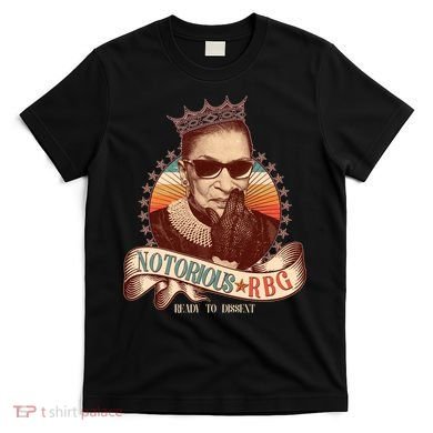 Notorious RBG Ready To Dissent Ruth Bader Ginsburg T-Shirt