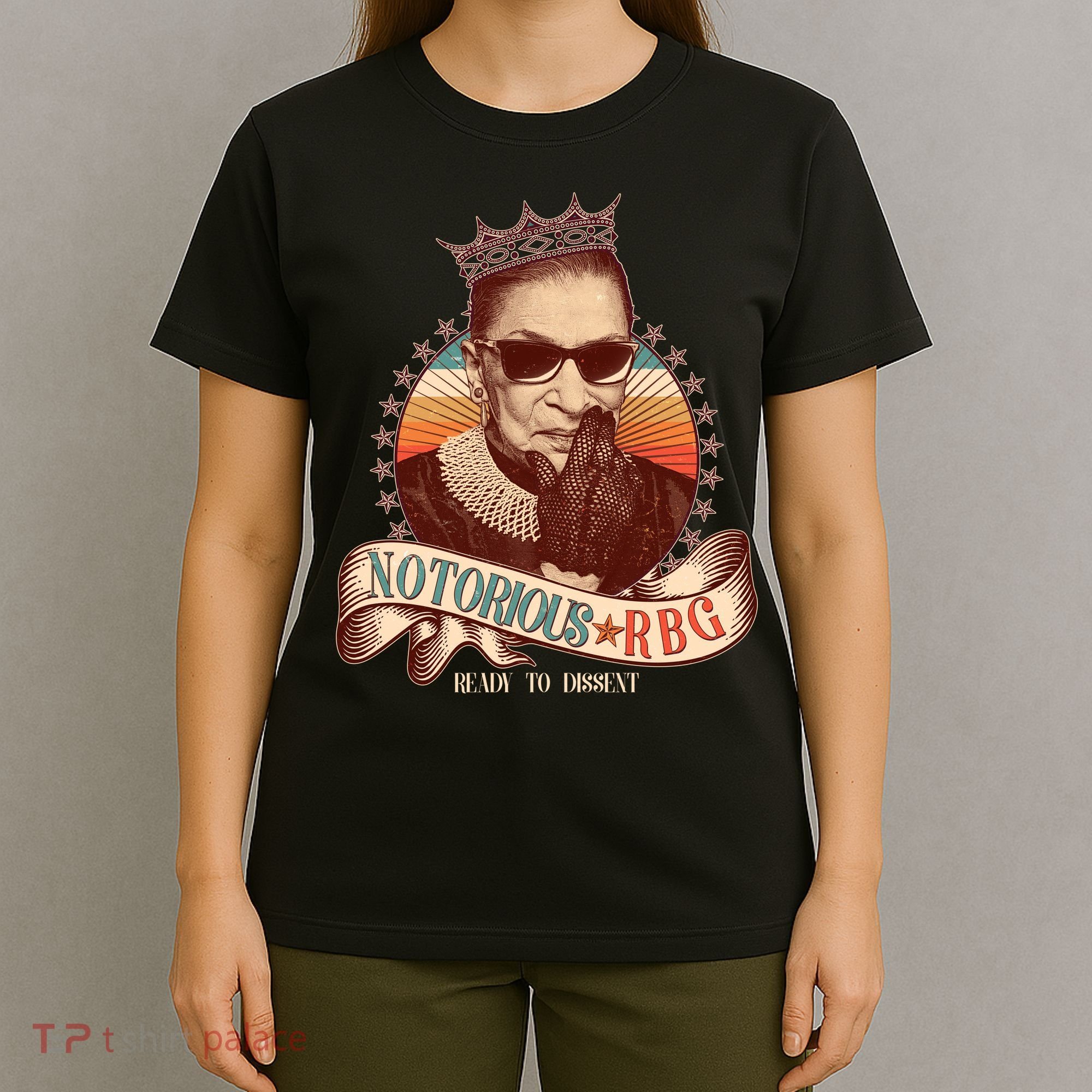 Notorious RBG Ready To Dissent Ruth Bader Ginsburg T-Shirt