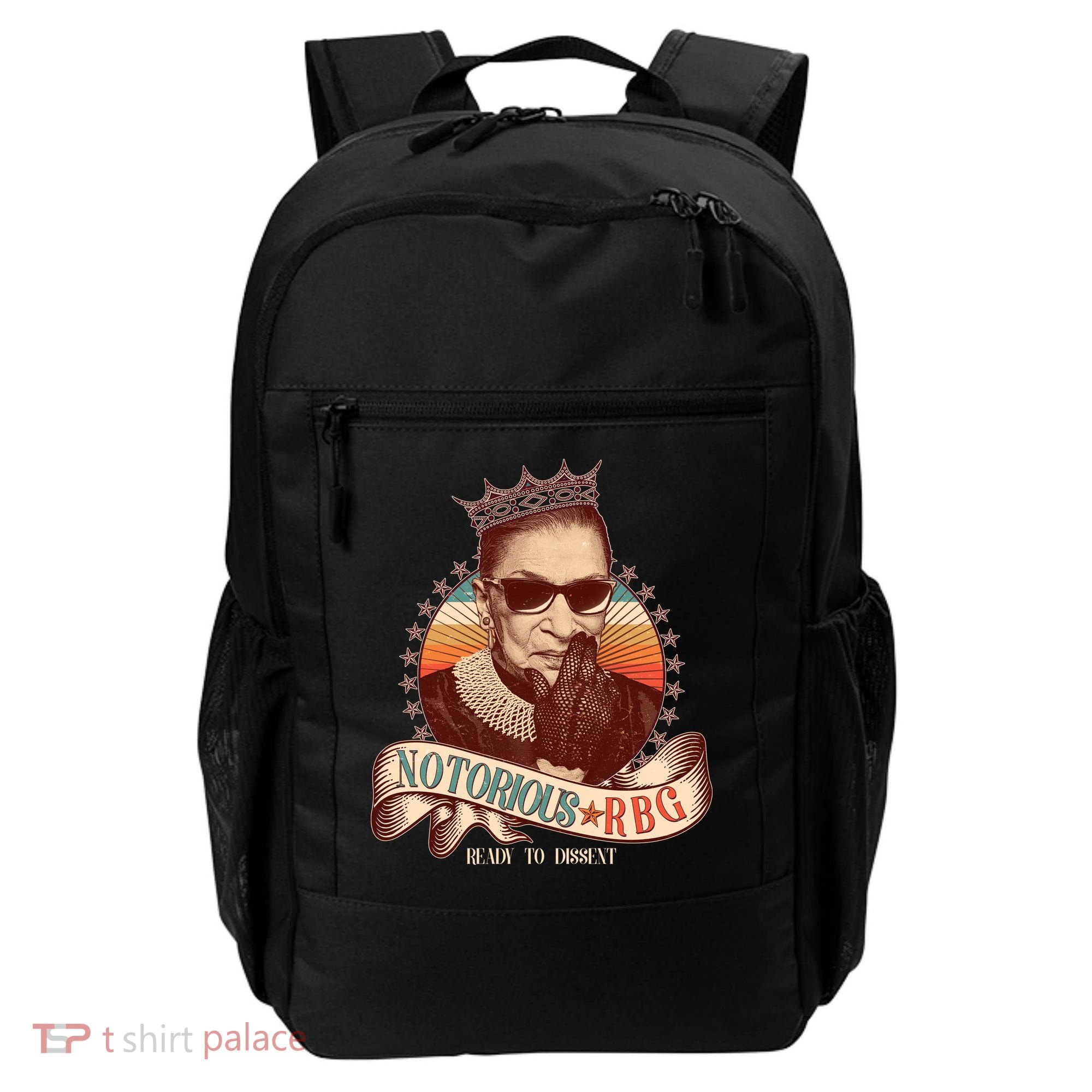 Notorious RBG Ready To Dissent Ruth Bader Ginsburg Backpack