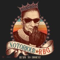 Notorious RBG Ready To Dissent Ruth Bader Ginsburg Beanie thumb 2