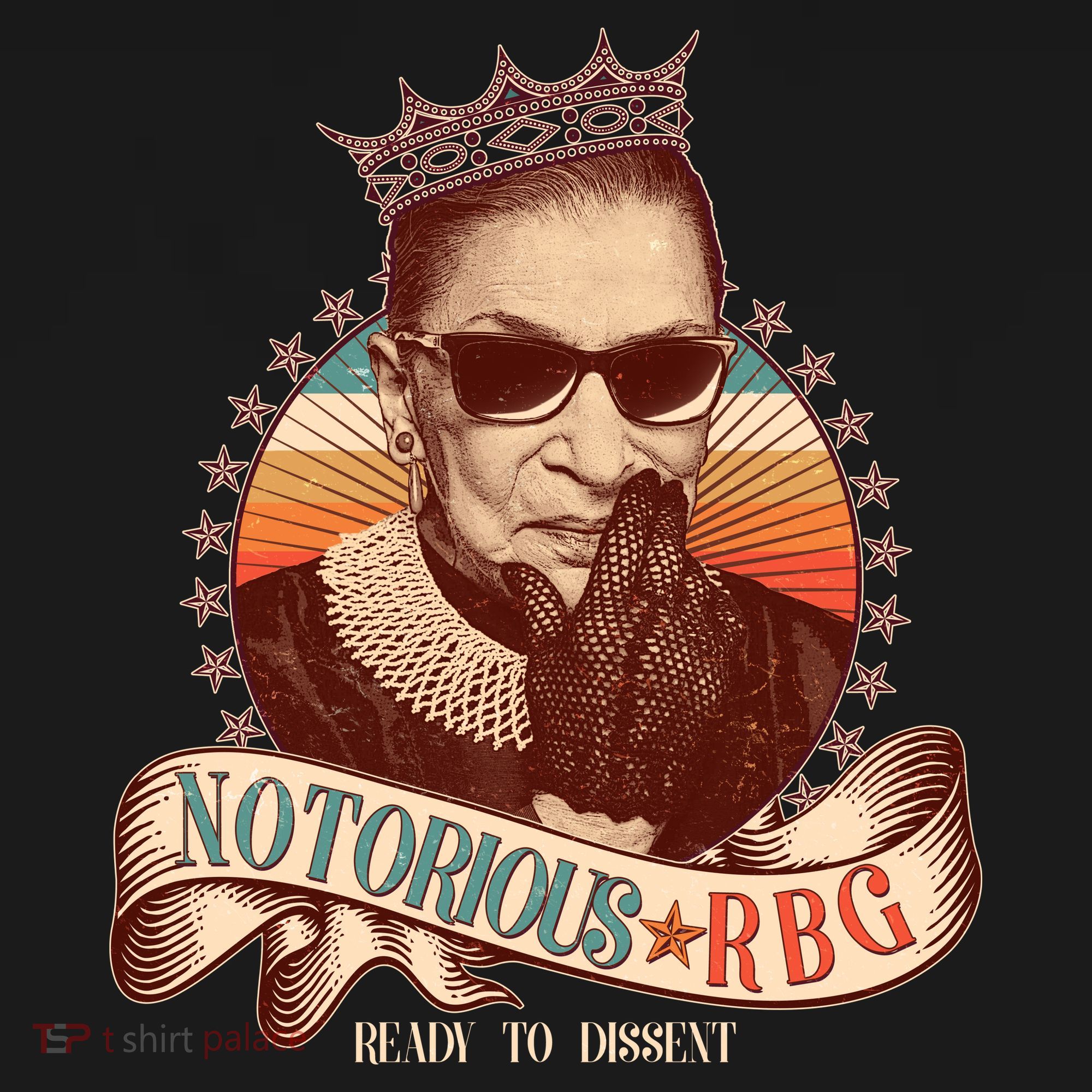 Notorious RBG Ready To Dissent Ruth Bader Ginsburg Mousepad