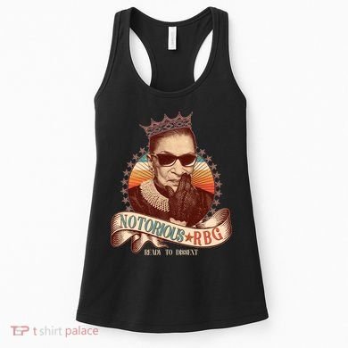Notorious RBG Ready To Dissent Ruth Bader Ginsburg Women's Tank Top