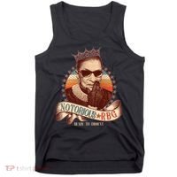 Notorious RBG Ready To Dissent Ruth Bader Ginsburg Tank Top thumb 0