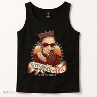 Notorious RBG Ready To Dissent Ruth Bader Ginsburg Tank Top thumb 2