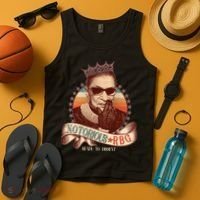 Notorious RBG Ready To Dissent Ruth Bader Ginsburg Tank Top thumb 4