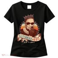 Notorious RBG Ready To Dissent Ruth Bader Ginsburg Women's T-Shirt thumb 0