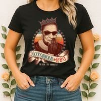 Notorious RBG Ready To Dissent Ruth Bader Ginsburg Women's T-Shirt thumb 2