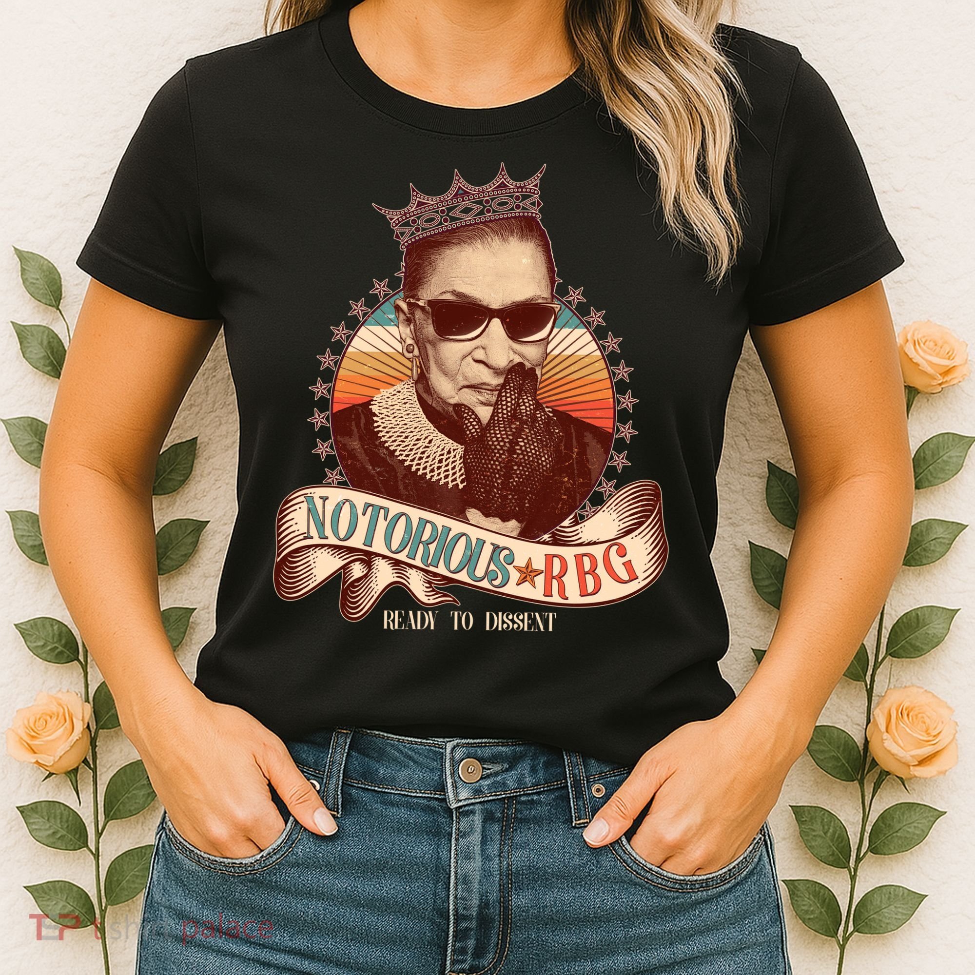 Notorious RBG Ready To Dissent Ruth Bader Ginsburg Women's T-Shirt