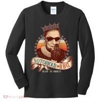 Notorious RBG Ready To Dissent Ruth Bader Ginsburg Kids Long Sleeve Shirt thumb 0