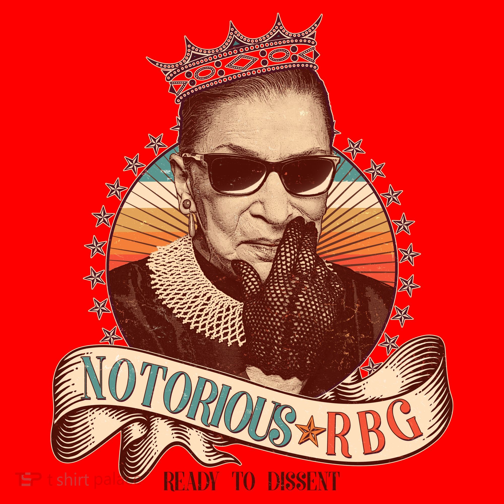Notorious RBG Ready To Dissent Ruth Bader Ginsburg Santa Hat