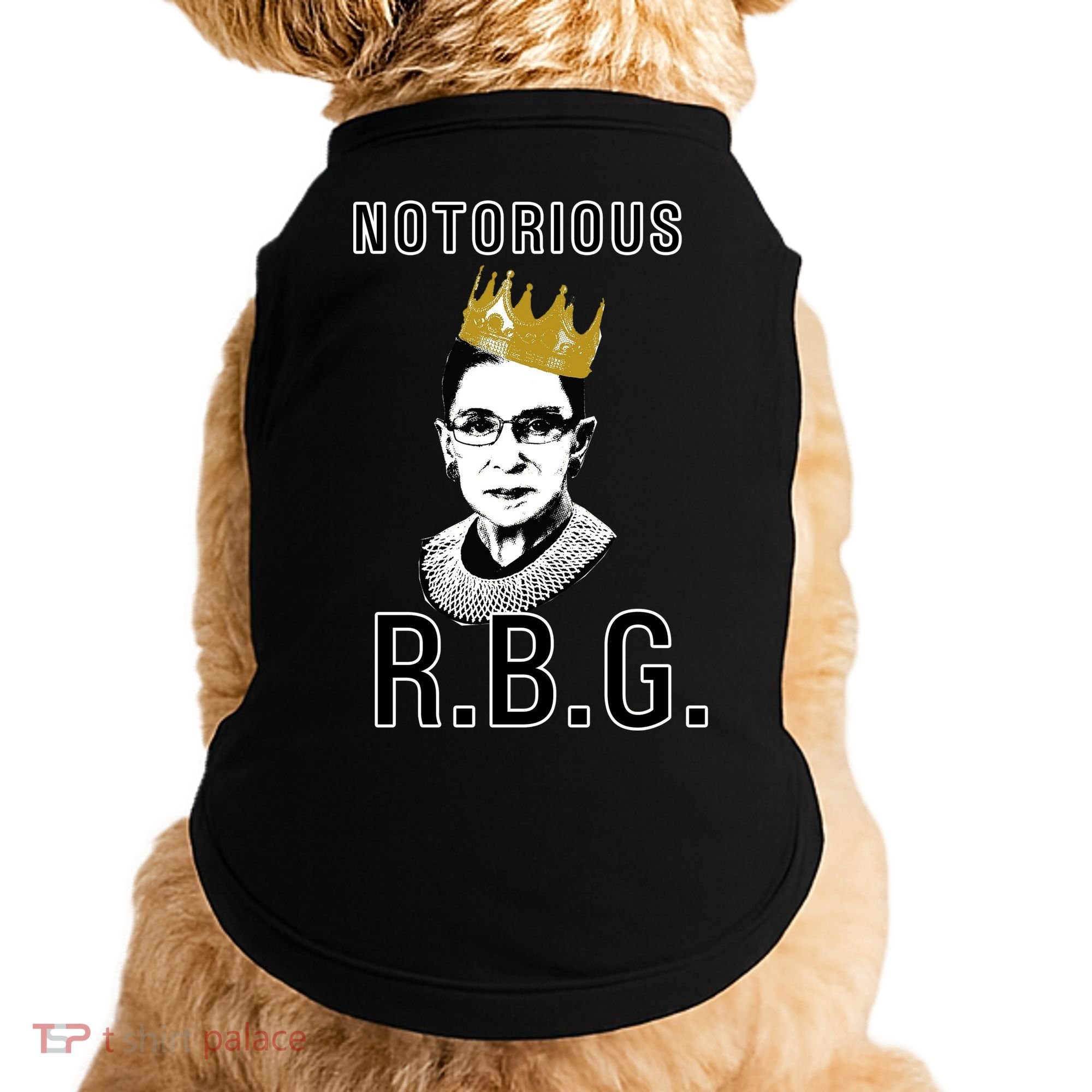 Notorious RBG Ruth Bader Ginsburg Doggie Tank