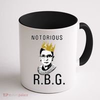 Notorious RBG Ruth Bader Ginsburg Coffee Mug thumb 1