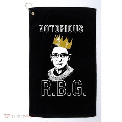 Notorious RBG Ruth Bader Ginsburg Golf Towel