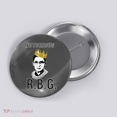 Notorious RBG Ruth Bader Ginsburg Button
