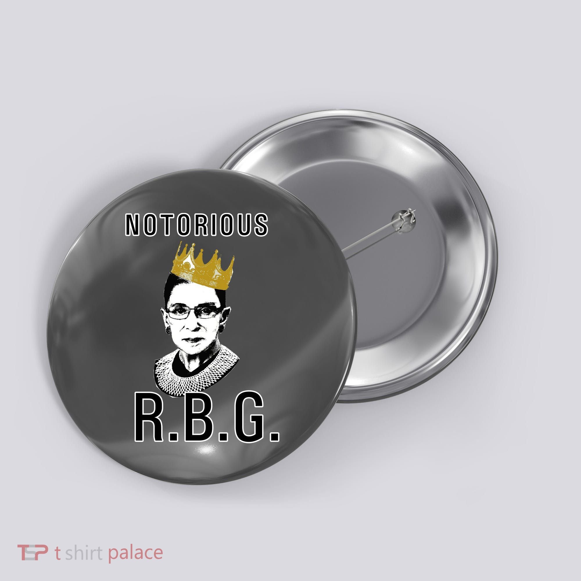 Notorious RBG Ruth Bader Ginsburg Button