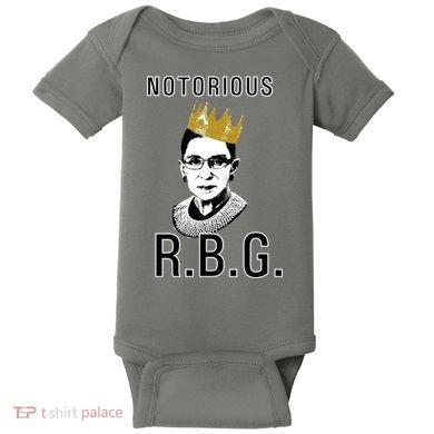 Notorious RBG Ruth Bader Ginsburg Baby Bodysuit
