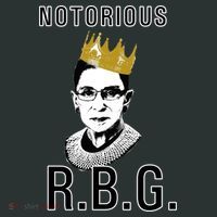 Notorious RBG Ruth Bader Ginsburg Baby Bodysuit thumb 2