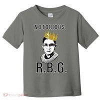 Notorious RBG Ruth Bader Ginsburg Toddler T-Shirt thumb 0