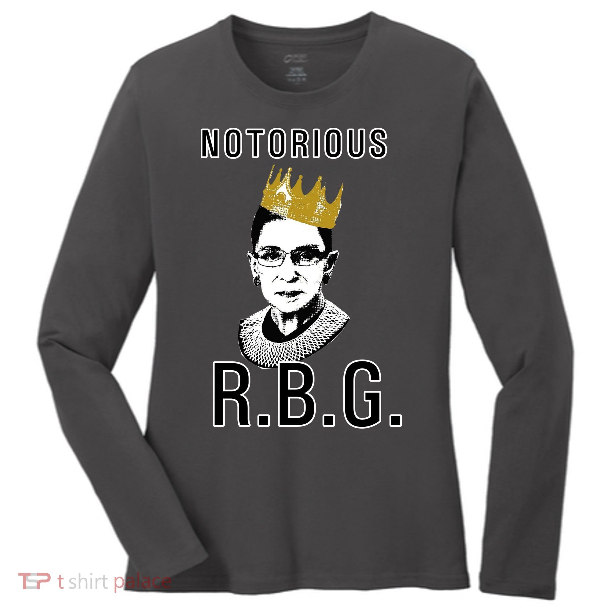 Notorious RBG Ruth Bader Ginsburg Women's Long Sleeve Shirt