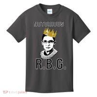Notorious RBG Ruth Bader Ginsburg Kids T-Shirt thumb 0