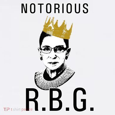Notorious RBG Ruth Bader Ginsburg Comfort Colors Garment-Dyed Hooded Sweatshirt