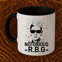 Notorious RBG Ruth Bader Ginsburg Gangster Coffee Mug thumb 2