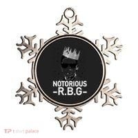 Notorious RBG Ruth Bader Ginsburg Gangster Ornament thumb 0
